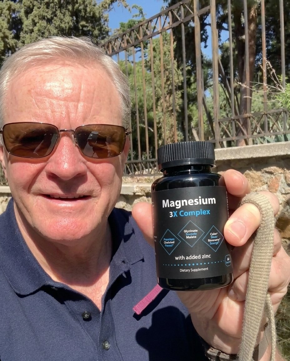 Magnesium 3X Complex with Vitamin D3 & Zinc: Glycinate, Malate, Taurate for Sleep, Recovery & Energy