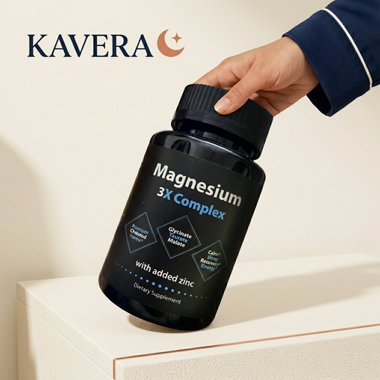 Magnesium 3X Complex with Vitamin D3 & Zinc: Glycinate, Malate, Taurate for Sleep, Recovery & Energy